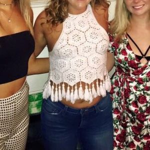 Show me your Mumu crochet top